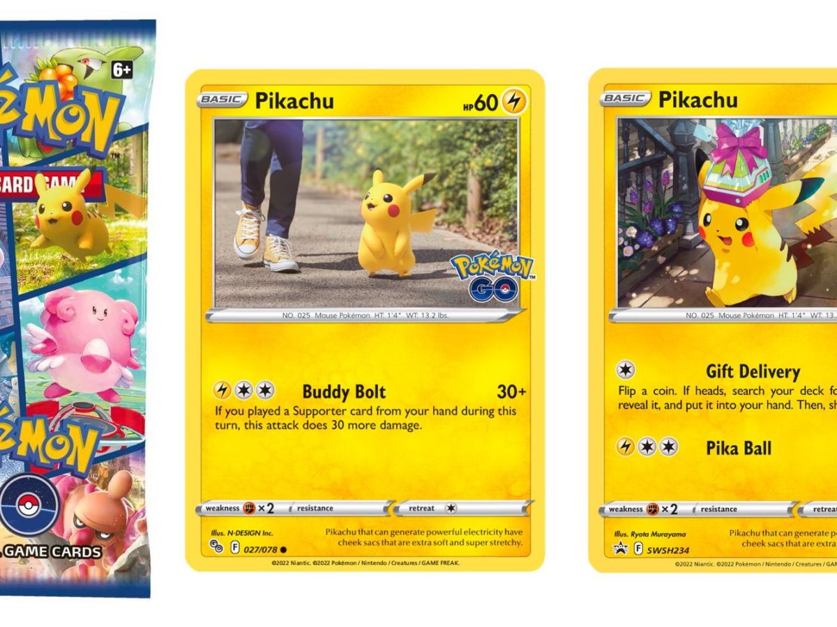 Pokémon TCG - Pokémon GO Set Preview: Pikachu