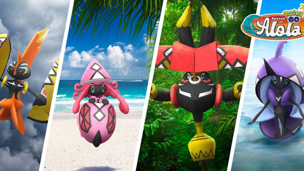 Pokémon Tapu Koko Gx Tapu Lele Gx Tapu Bulu Gx Tapu Fini Gx