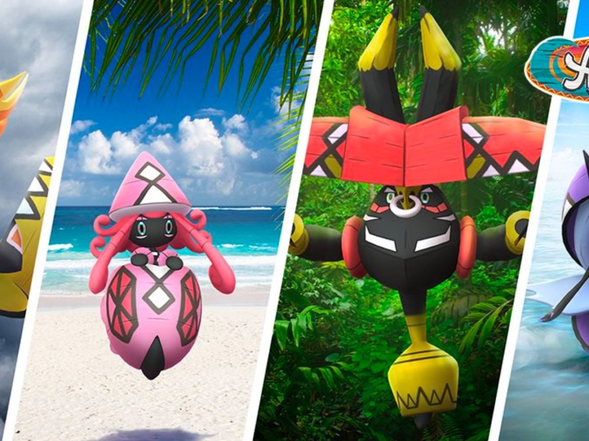 Kit Pokémon Lendario Tapu Bulu Tapu Fini Tapu Lele Tapu Koko