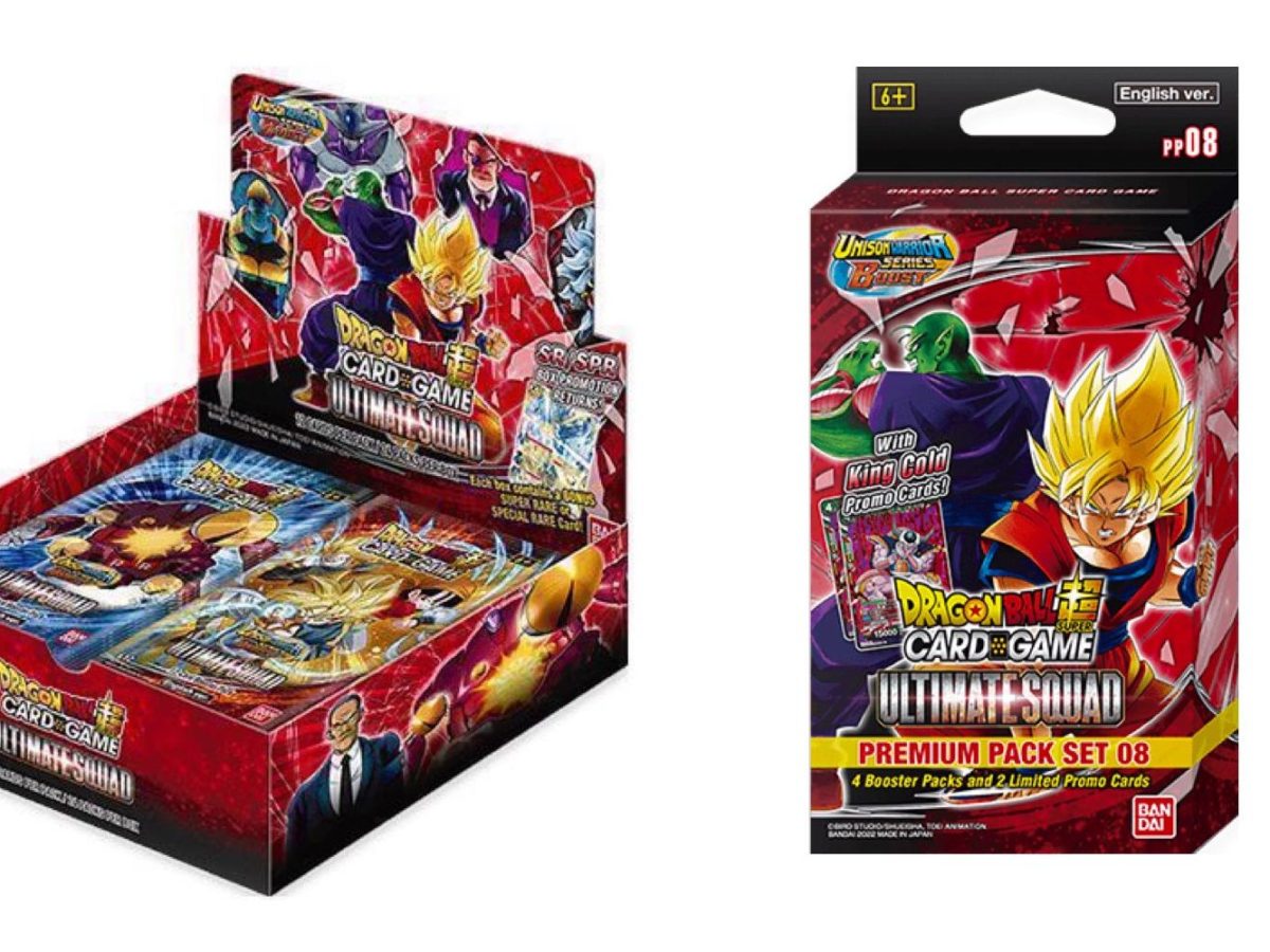 Dragon Ball Super Card Game: Ultimate Squad Premium Pack Set 08