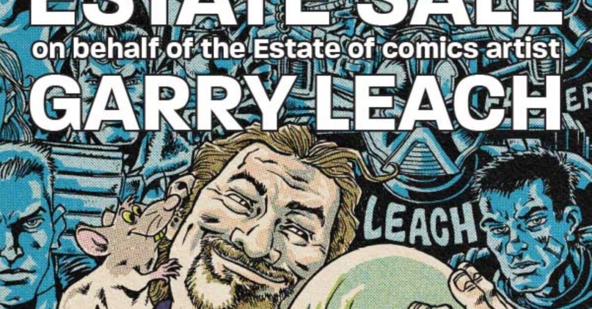London's Gosh Comics To Host The Late Garry Leach's Estate Sale - Vimarsana News