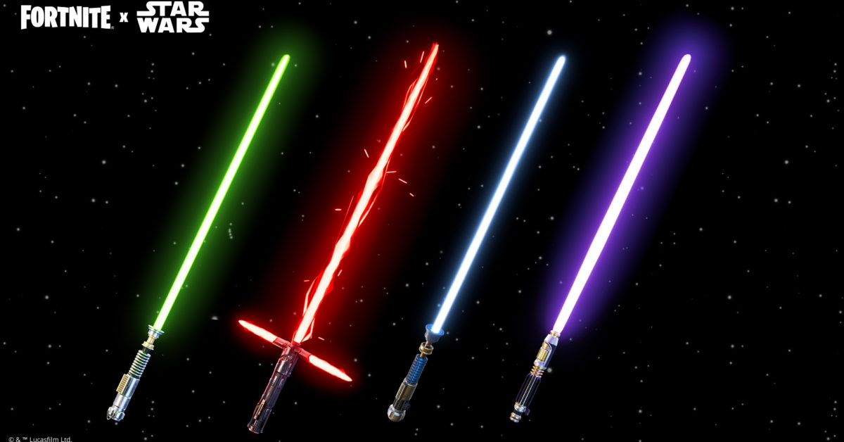 Star Wars Lightsabers Return To Fortnite For A Limited Time - Vimarsana News
