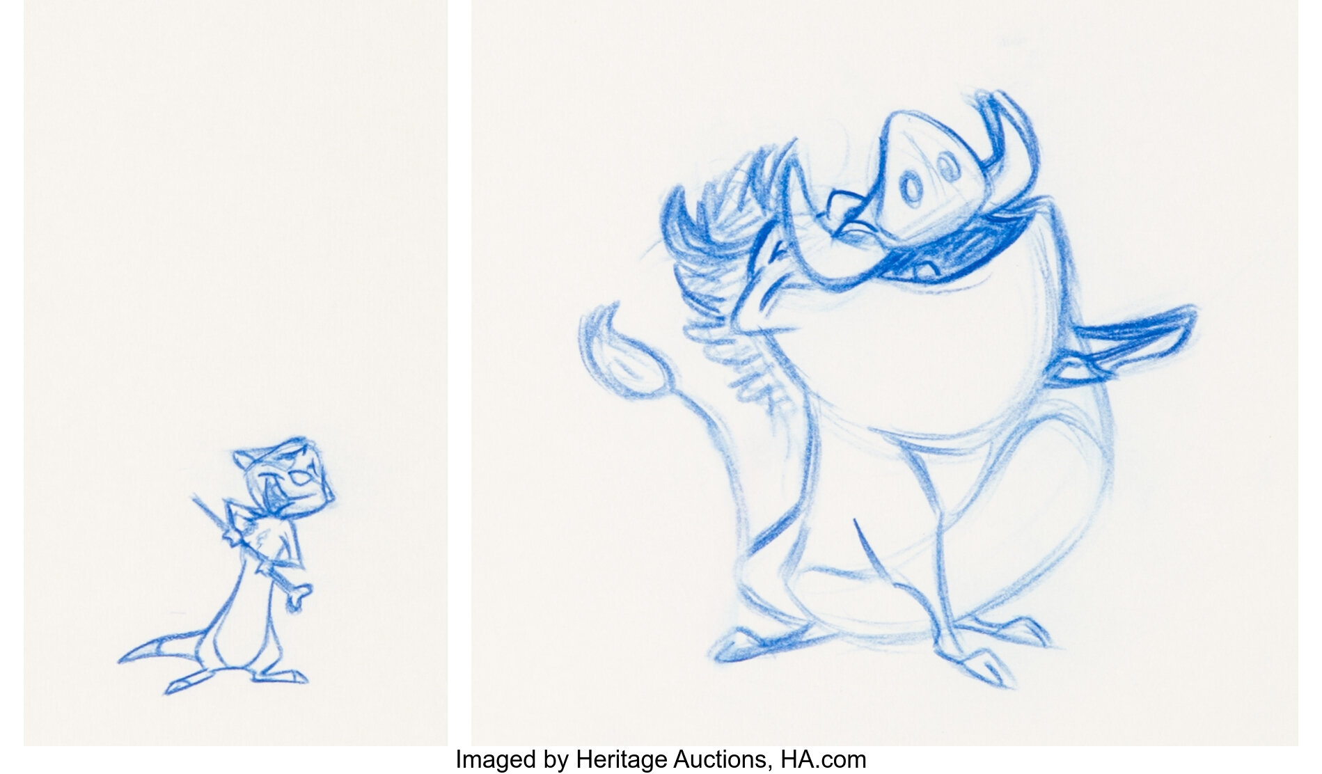 How To Draw Pumbaa from The Lion King l DrawWithDisneyAnimation  YouTube