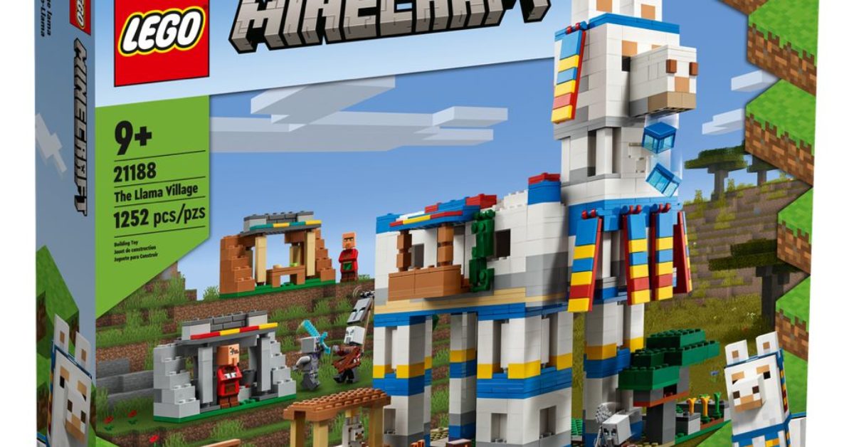 LEGO Welcomes Minecraft Fans to the Llama Village with New Set