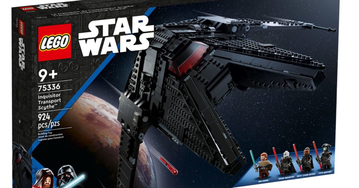 LEGO Debuts Star Wars: Obi-Wan Kenobi Inquisitor Transport Scythe