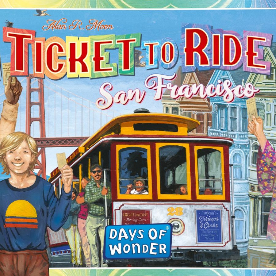 Ticket to Ride heads to San Francisco in its next city spin-off, out this  summer