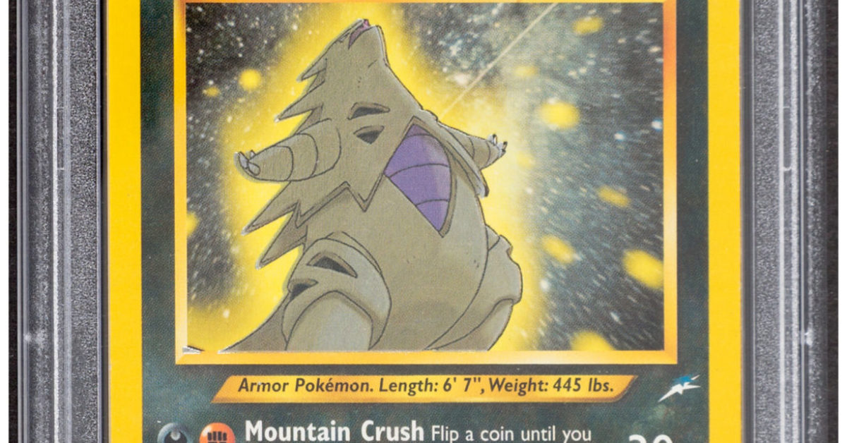 Pokémon TCG Shining Tyranitar Neo Destiny 113 Holo Unlimited