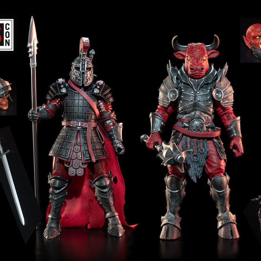 Mythic Legions Furious Four LegionsCon Exclusives Set Revealed