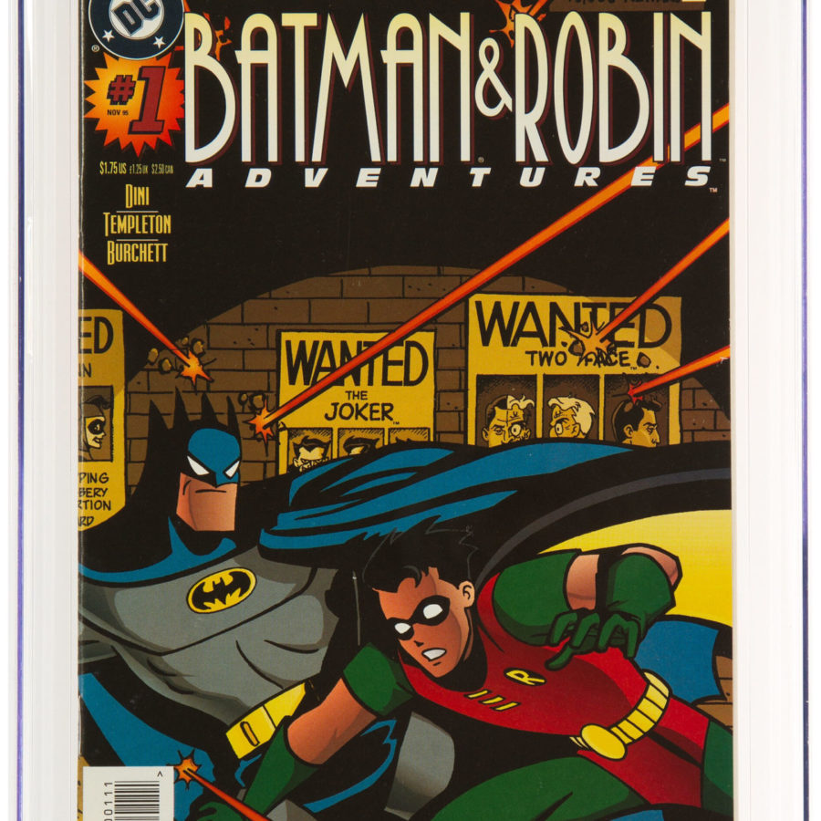 Ty Templeton's Batman & Robin Adventures #1 At Auction For $87 So Far