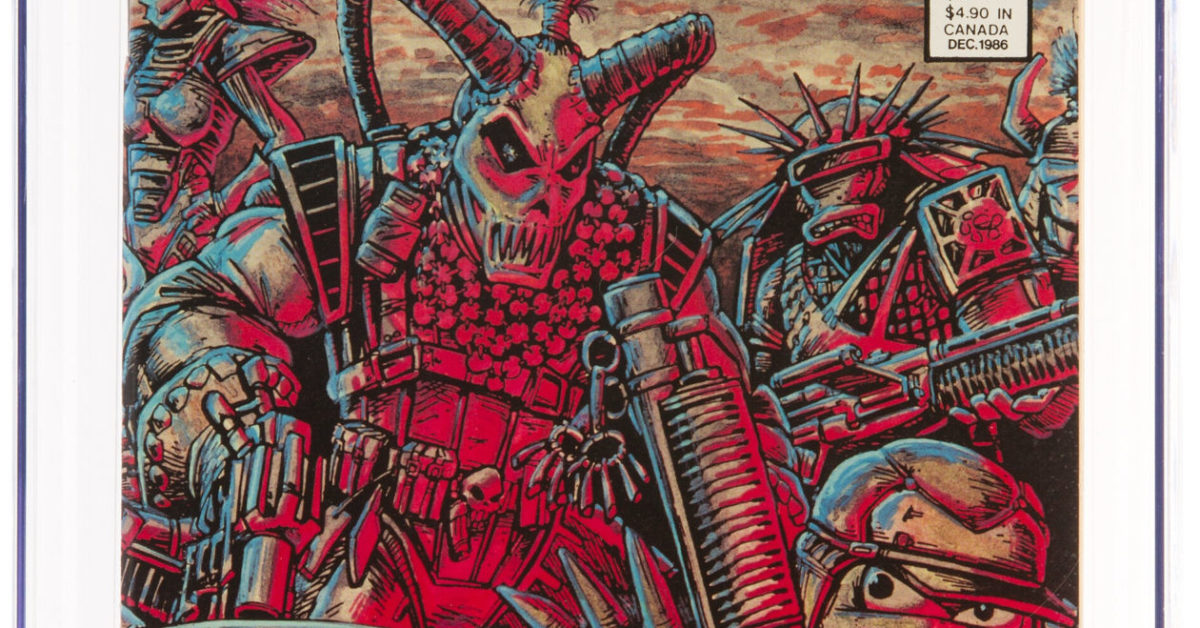 Kevin Eastman & Peter Laird’s Gobbledygook At Auction For  So Far