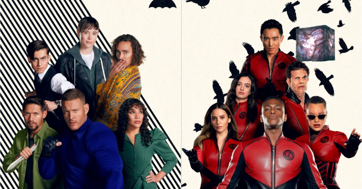 The Umbrella Academy & Sparrow Academy Face Off in Key Art Posters - Vimarsana News