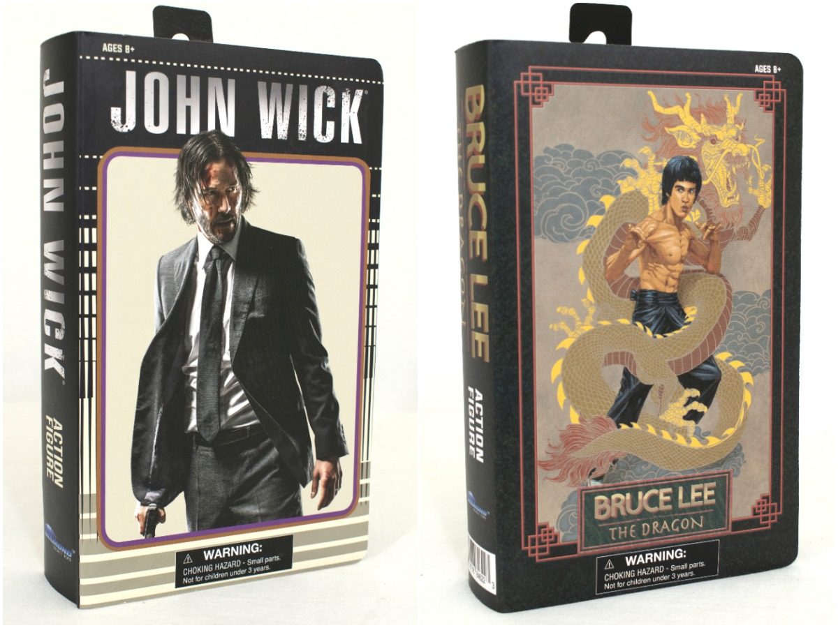 John Wick and Bruce Lee Receive SDCC 22' VHS Figures from Diamond