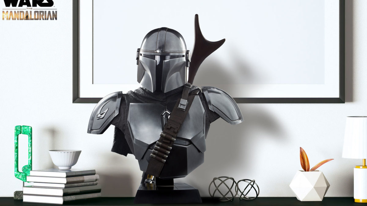 アメコミ The Mandalorian Bust Up Statue Last ver. Happy Lottery Star Wars Mandalorian Bust Up Statue A Prize