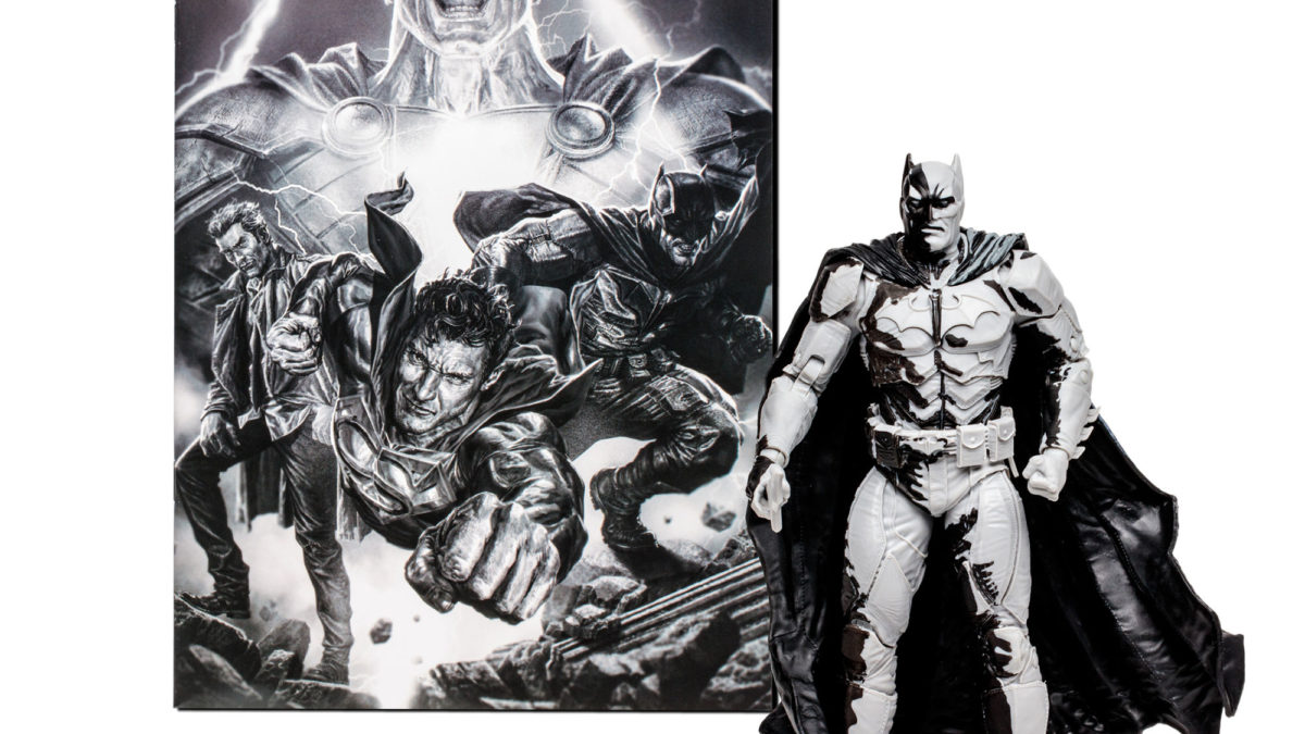 McFarlane Reveals Target Exclusive Line Art Variant Batman Figure