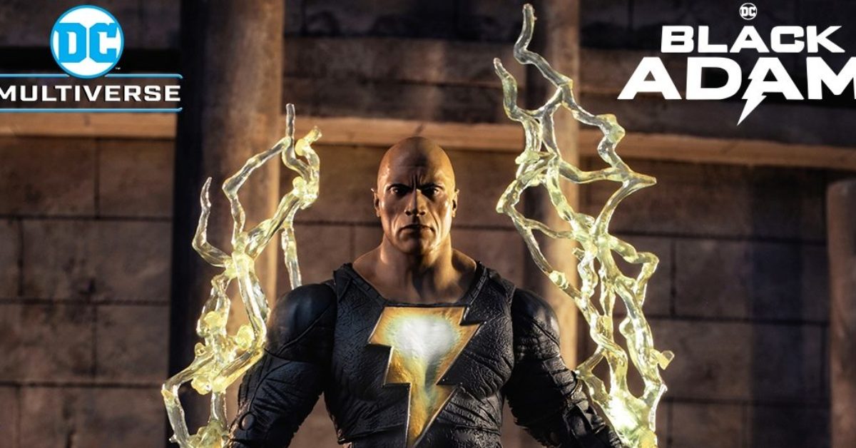 McFarlane Toys Debuts Incredible First 7” Figure for Black Adam Film