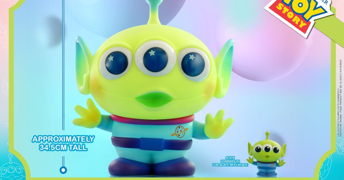 Hot Toys Unveils Adorable Extra Large Toy Story Alien Cosbaby Figures - Vimarsana News