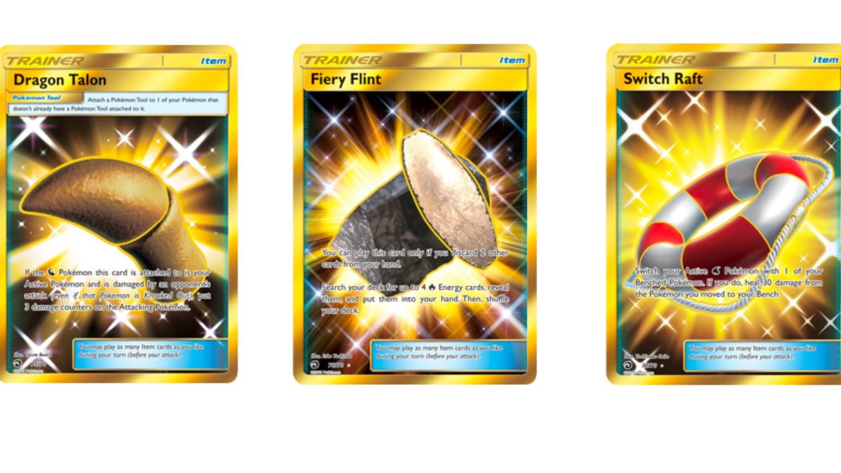 The Cards Of Pokmon TCG: Dragon Majesty Part 18: Gold Trainers