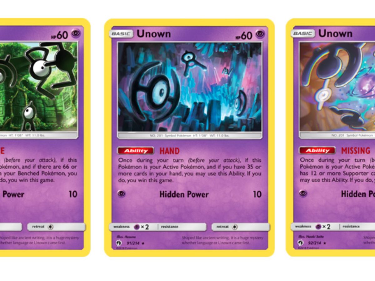 Unown, a Pokemon to remember