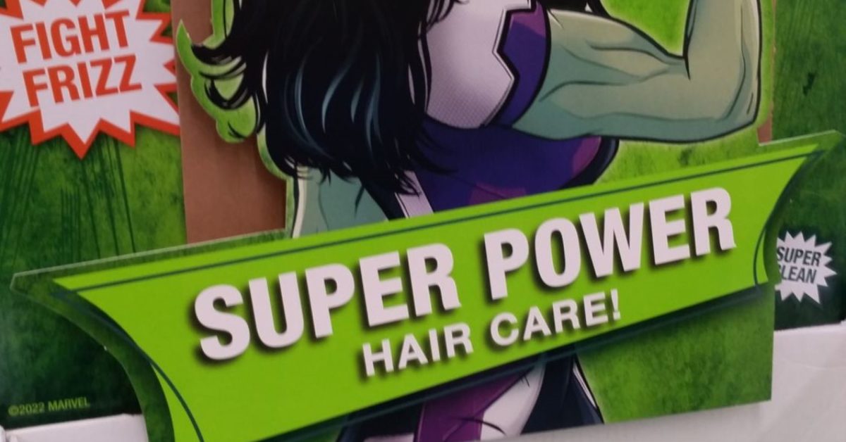 Marvel’s She-Hulk Licensed For Garnier Fructis Shampoo Range