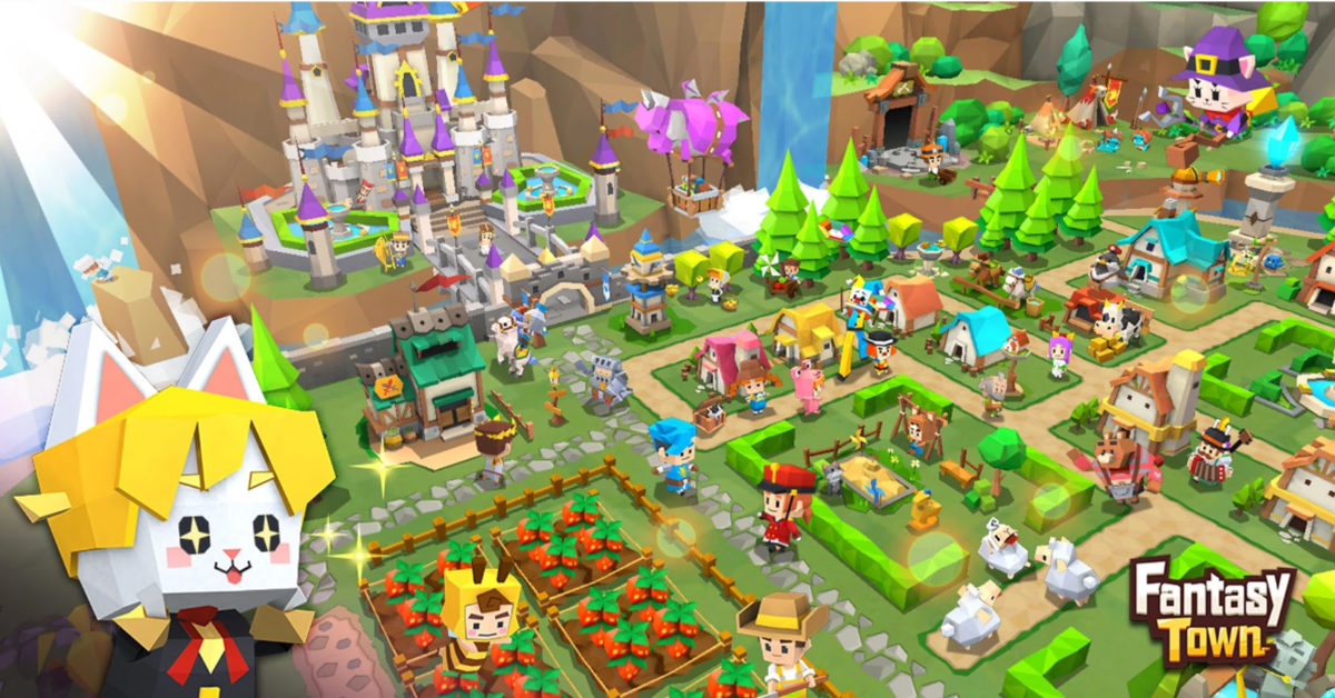 Fantasy Town Will be Released For Mobile On July 18th