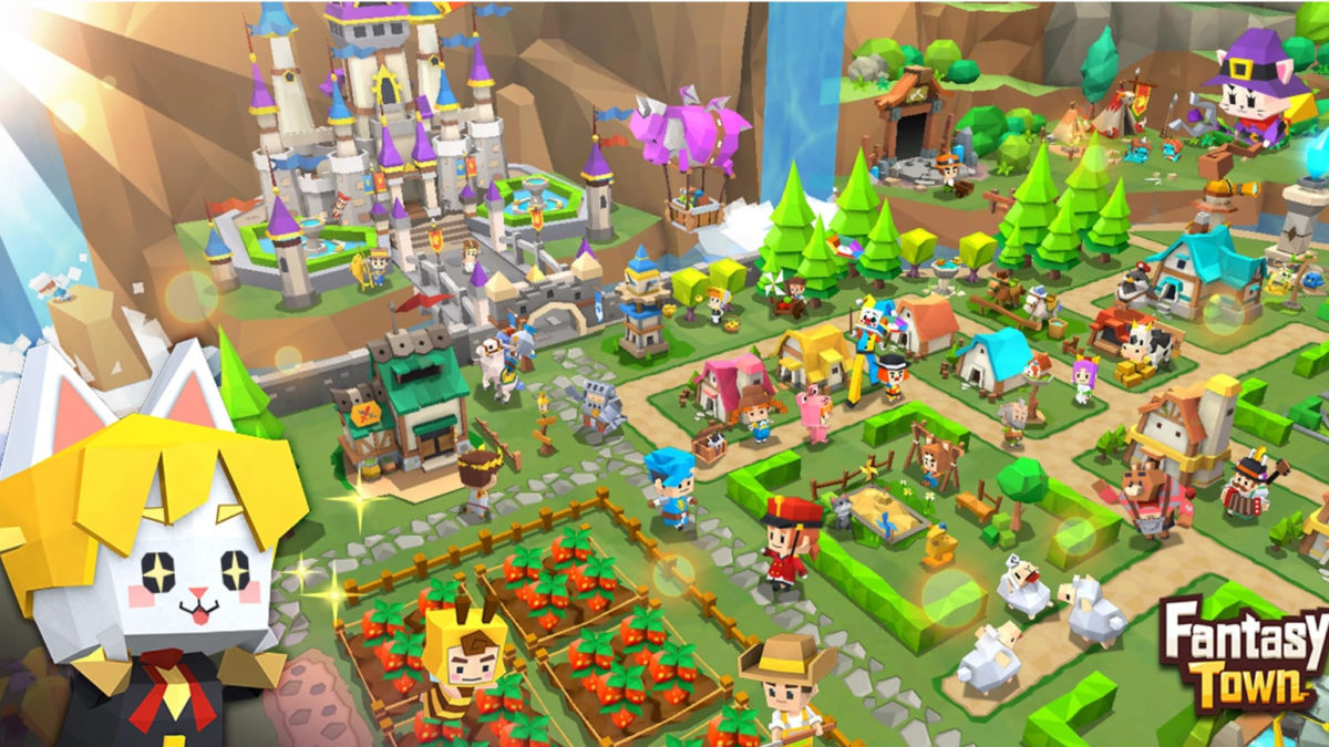 Fantasy Town Will be Released For Mobile On July 18th