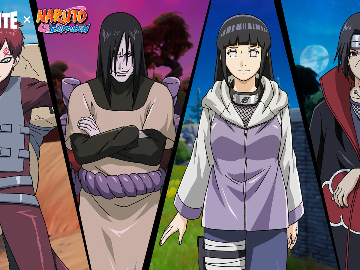 Naruto x Fortnite returns with Itachi, Gaara, and Orochimaru 