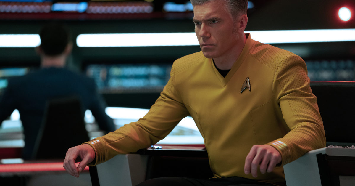 Star Trek: Strange New Worlds Season 2 Goes "Spinal Tap": Anson Mount