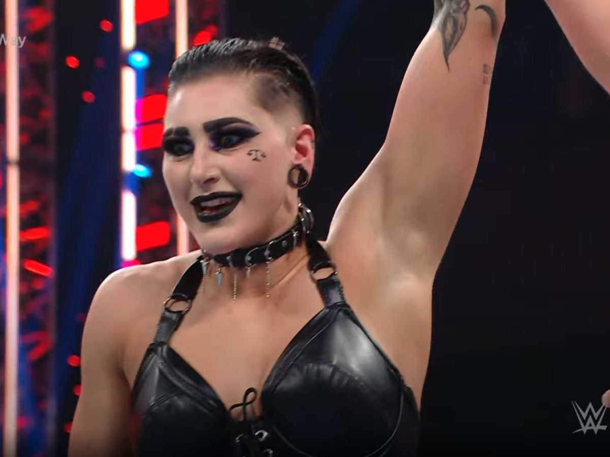 WWE's alt girl Rhea Ripley submits to the machines [DM to buy 8 min 25  second video] DeepFake Porn 