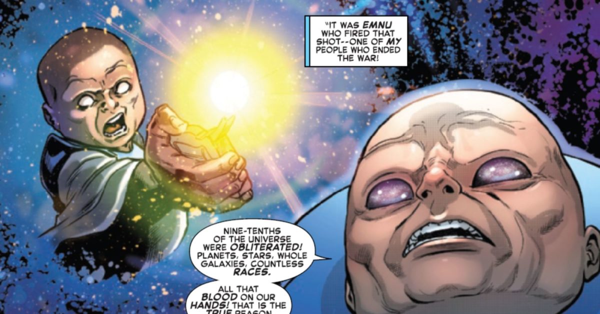 Dan Slott Retains Rewriting The Historical past Of Watchers & Final Nullifier