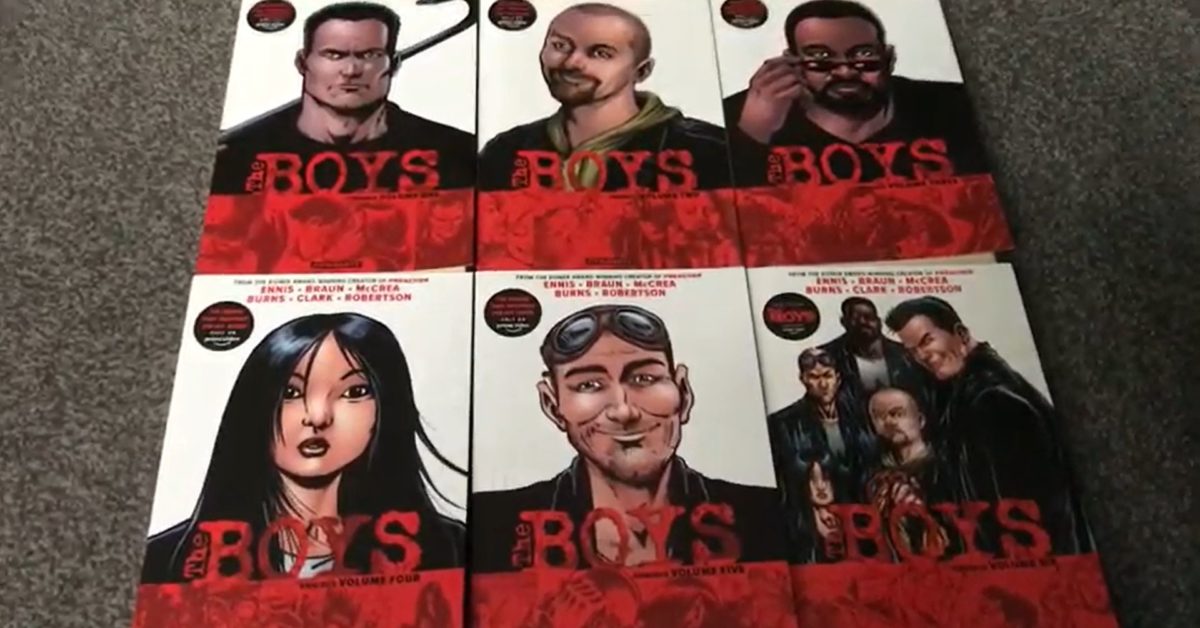 THE BOYS OVERSIZED OMNIBUS HARDCOVER COLLECTION by Dynamite Entertainment —  Kickstarter