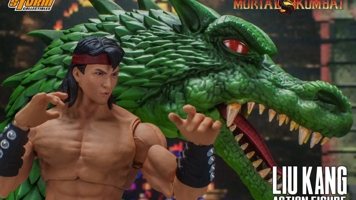 Liu Kang's Mortal Kombat Fatality Dragon Comes to Storm Collectibles