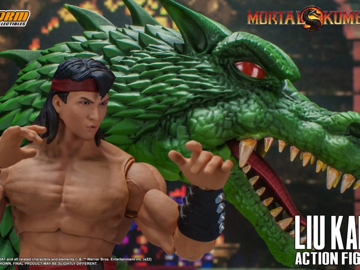 Liu Kang's Mortal Kombat Fatality Dragon Comes to Storm Collectibles