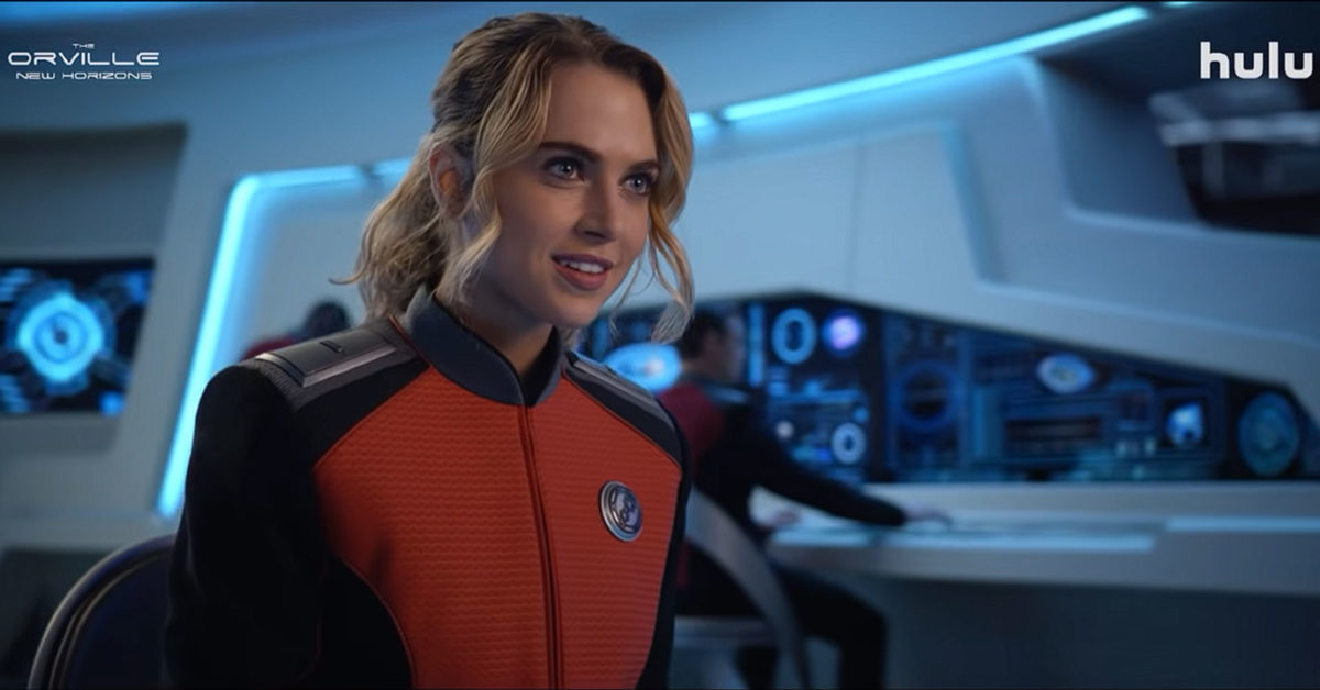 The Orville S03 Interview Anne Winters On Hulu Series Working Sci Fi