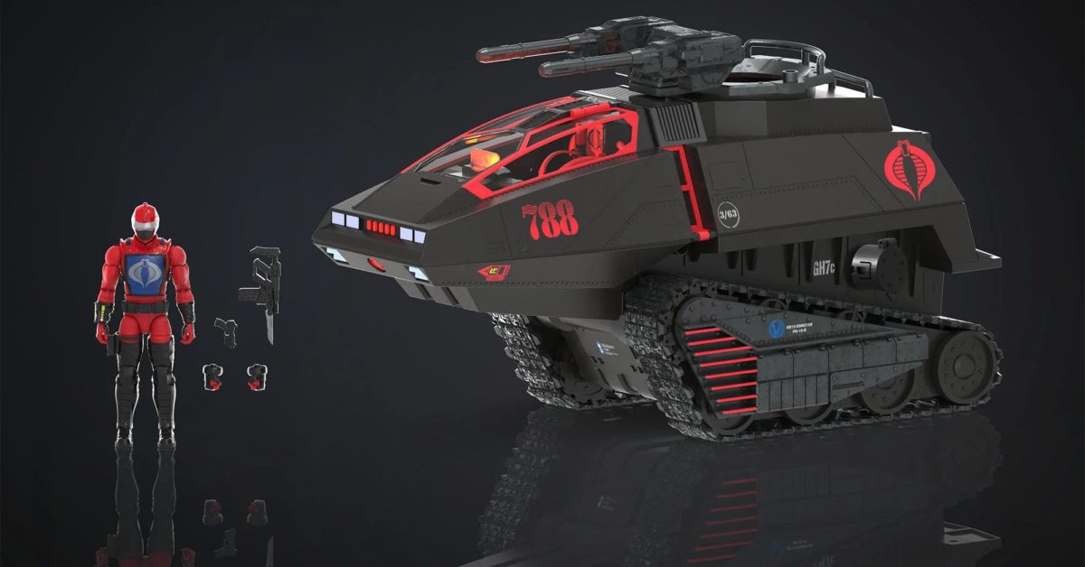 GI Joe Team Reveals HasLab HISS Tank, Now Available To Order