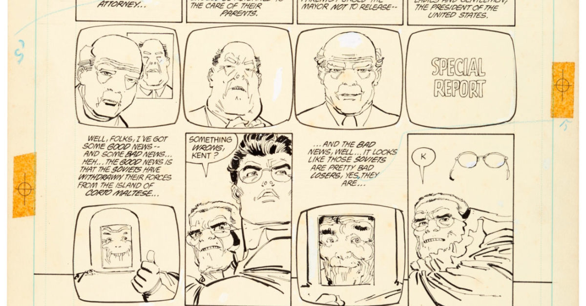 More Frank Miller Dark Knight, Daredevil, Darth Vader, Ronin Auctioned - Vimarsana News