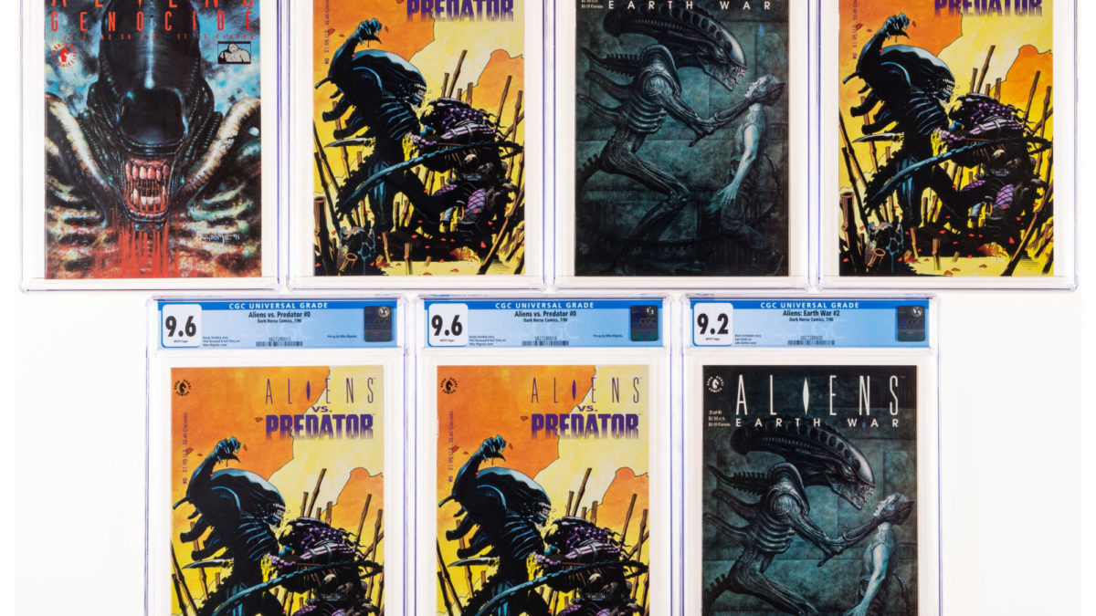 Aliens vs. Predator (1990) comic books