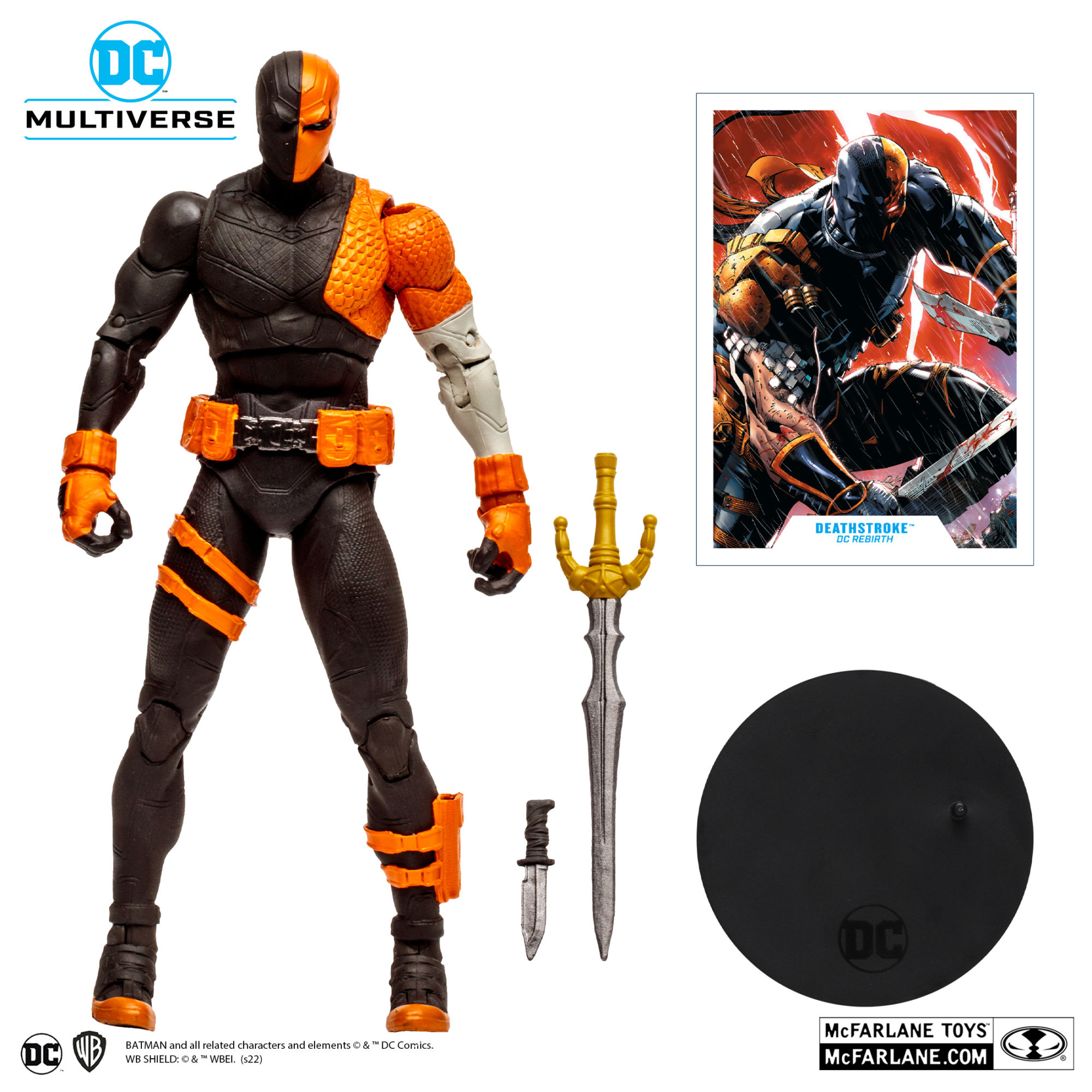 Hot Mcfarlane Multiverse 7 Inch Deathstroke In Stock Anime Action  Collection Figures Model Toys For Friend Gift - AliExpress