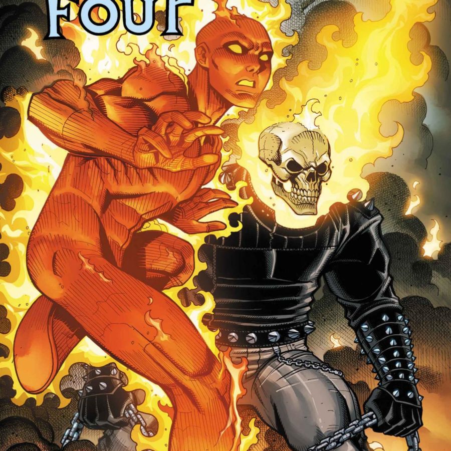 human torch vs ghost rider