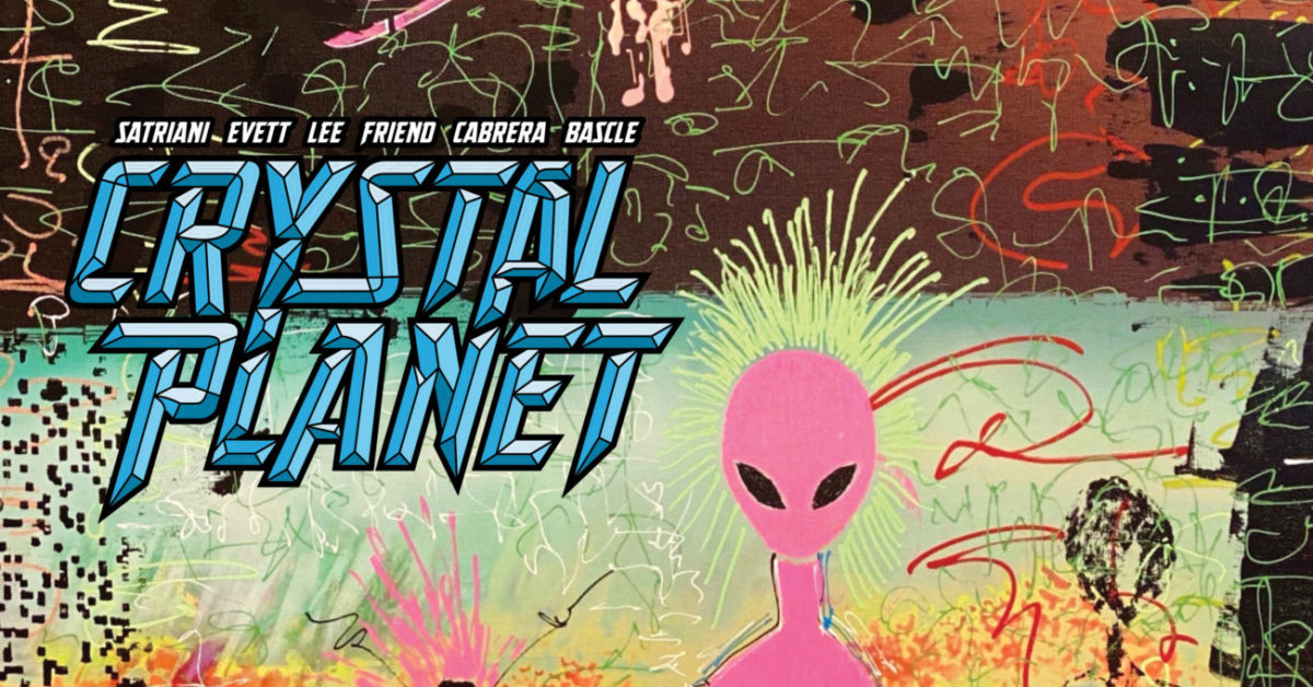 Joe Satriani's Crystal Planet #2 Preview: Reading with the Aliens - Vimarsana News