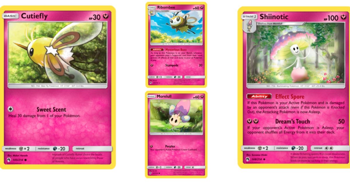 The Cards Of Pokémon TCG: Lost Thunder Part 25: Cutiefly & Morelull