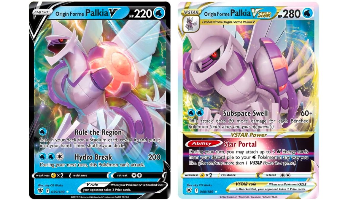 The Cards Of Pokémon TCG: Astral Radiance Part 8: Origin Palkia VSTAR