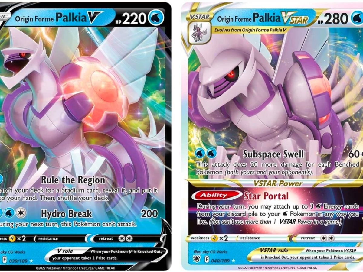 TCG Spotlight: Some Of The Best Palkia Pokémon Cards