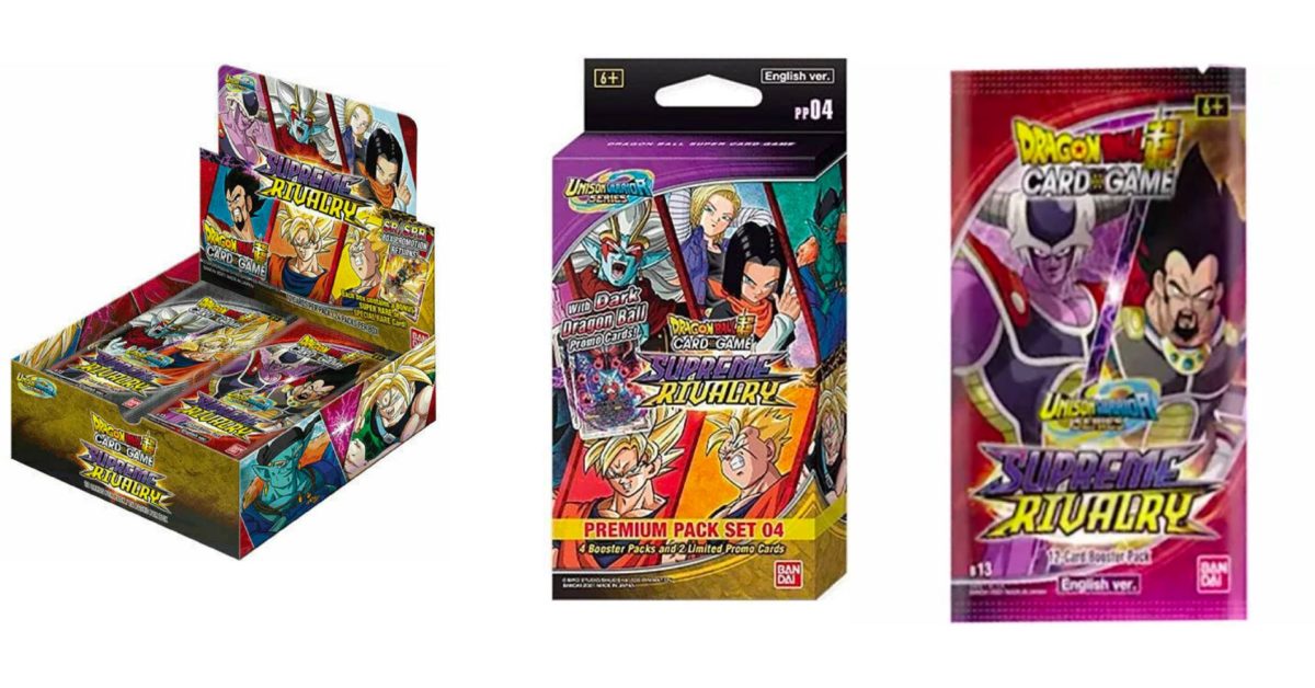 Dragon Ball Super CG Value Watch: Supreme Rivalry In July 2022 - Vimarsana News