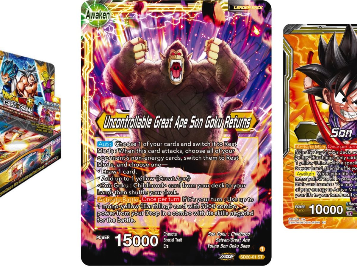 Dragon Ball Super Previews Dawn Of The Z-Legends: Great Ape Leader Dragon Ball Super Previews Dawn Of The Z-Legends: Great Ape Leader