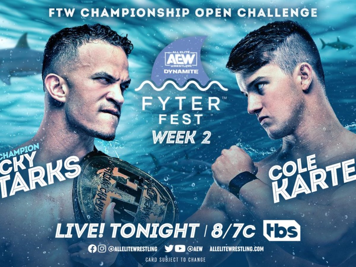 More Changes to Tonight's AEW Dynamite: Fyter Fest Card