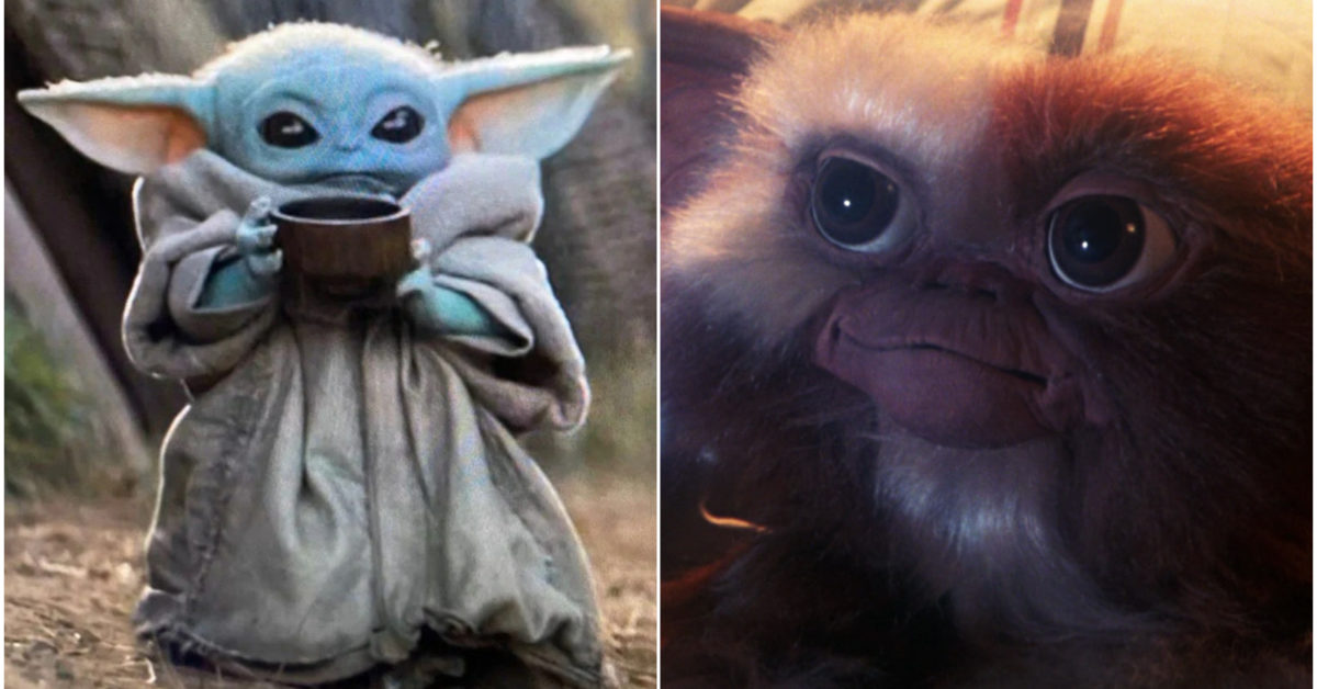 The Mandalorian Baby Yoda Shamelessly Copied From Gremlins Gizmo