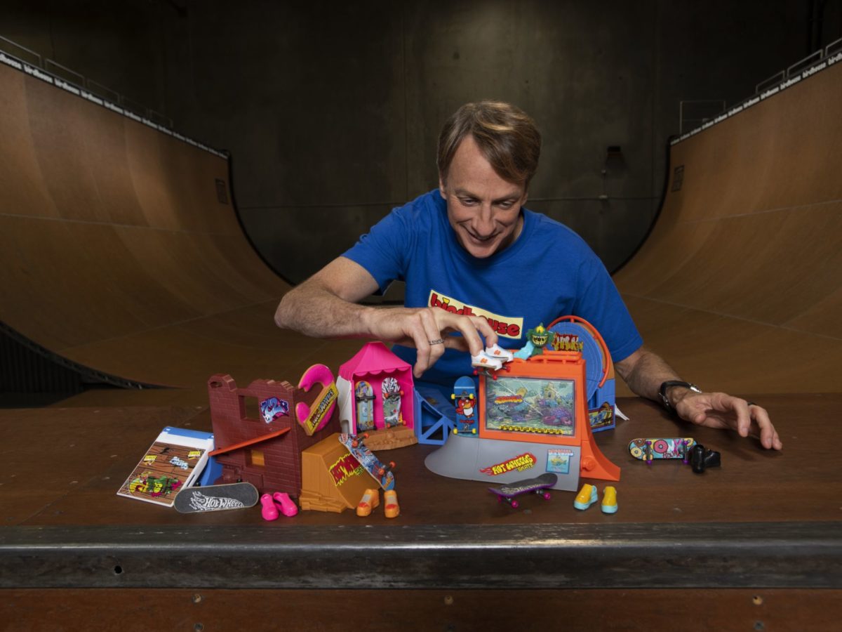 Tony Hawk Releases 'Epic' Line of Fingerboard Toys with Hot Wheels