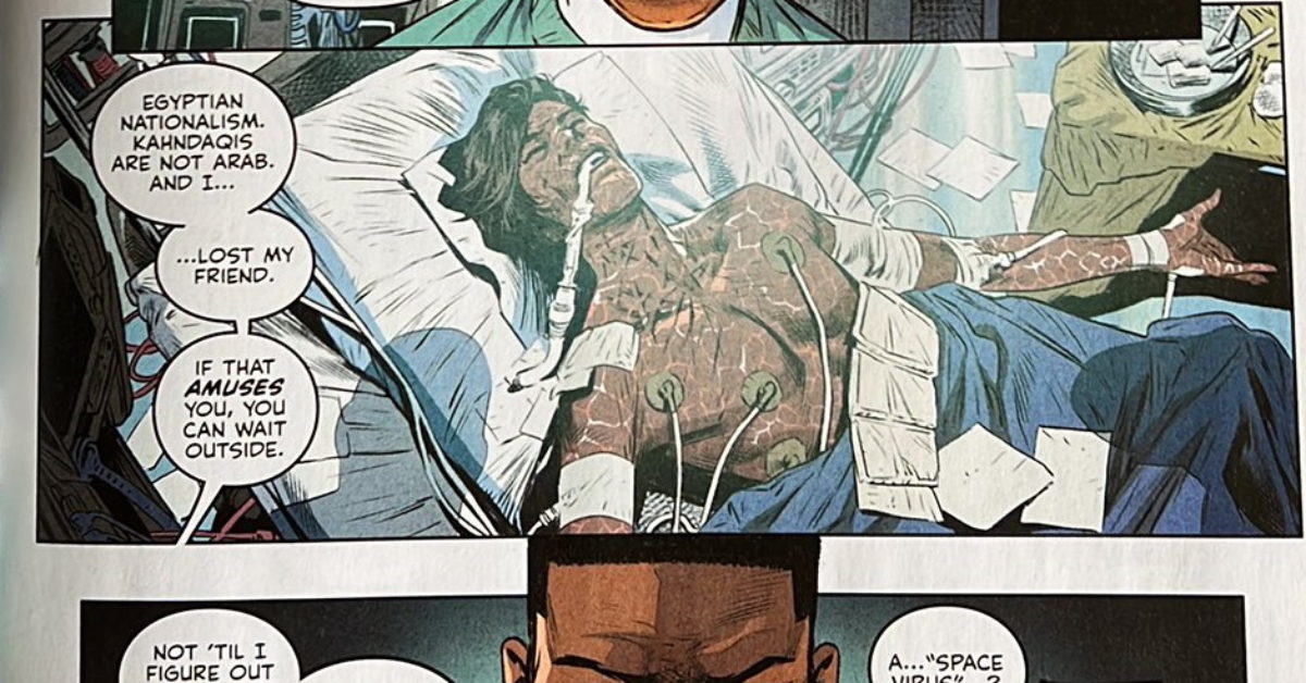 Black Adam Is Not Arabic, However A Pharaonist, In DC Comics