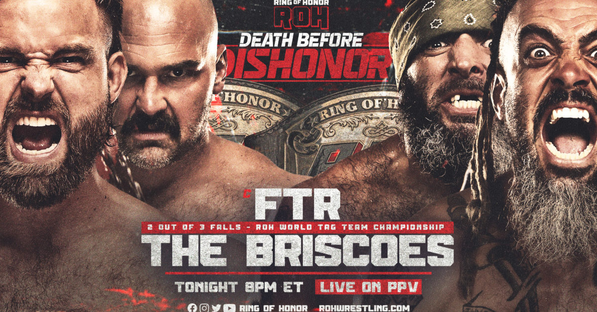 ROH Death Before Dishonor Full Card, How to Watch, Live Results