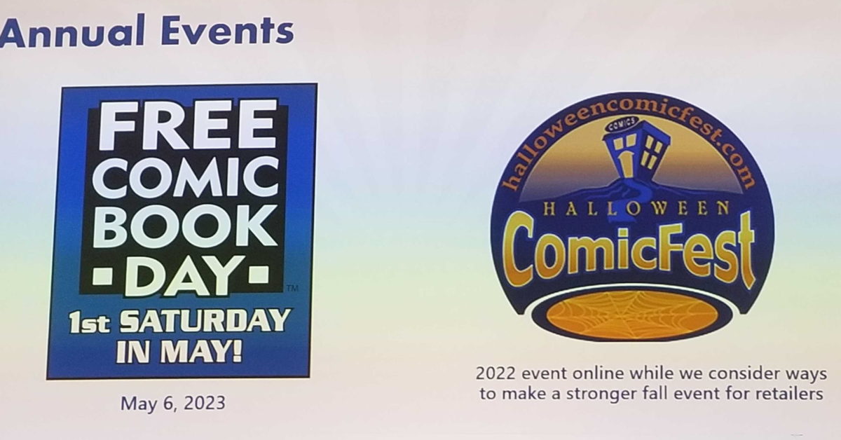 Free Comic Book Day 2023 Confirmed, Halloween ComicFest Online Only